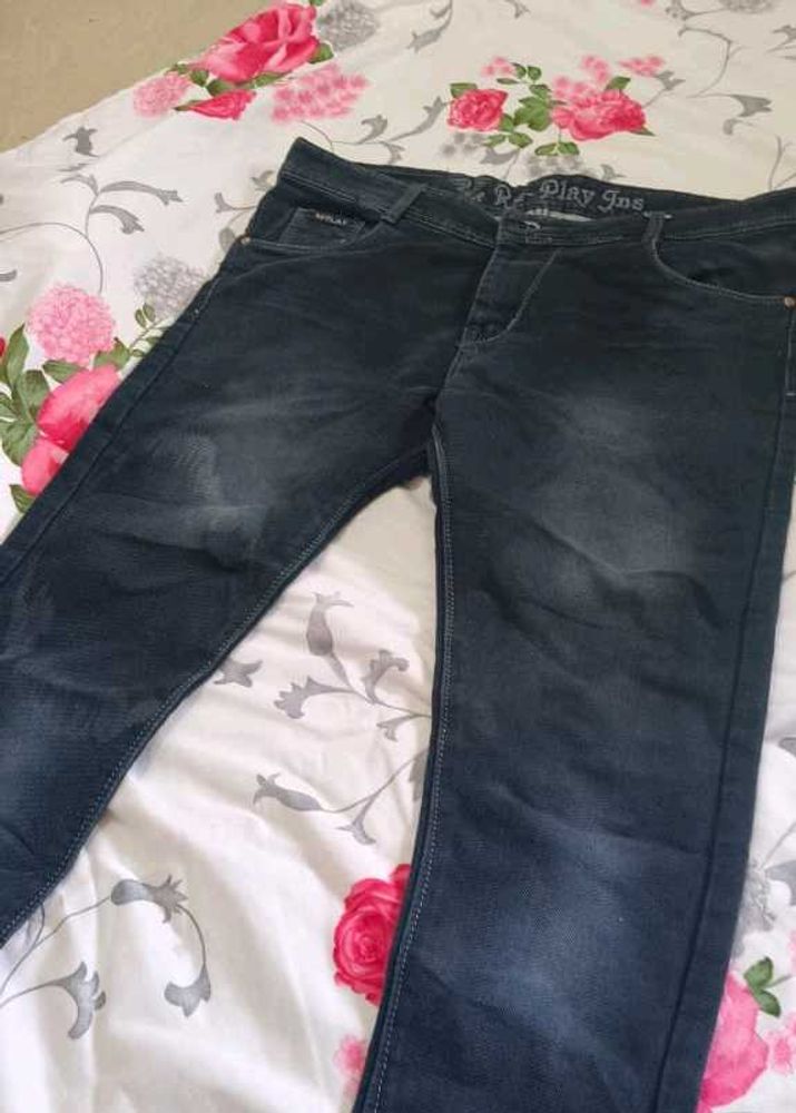 Replay Jeans Black Colour