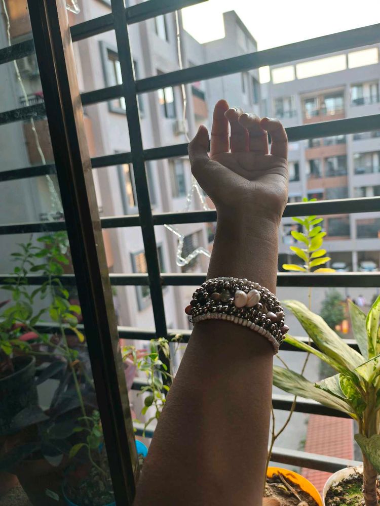 Beaded Bracelet Stack