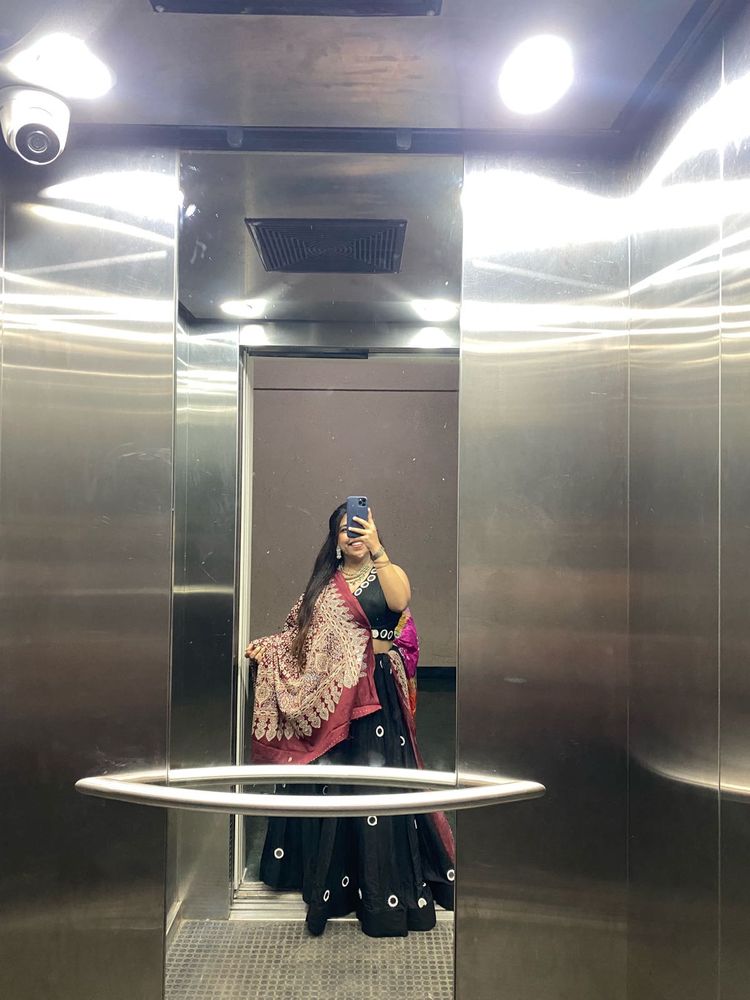 Elegant Black Lehenga Choli Set