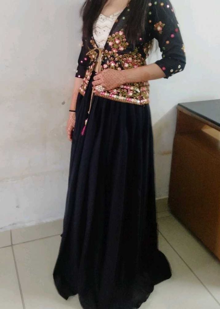 Indo fusion koti,blouse, chaniya