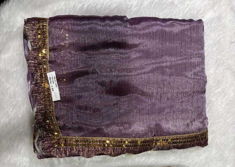 Elegant Purple Saree