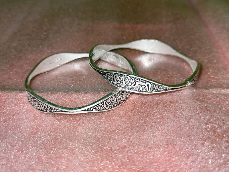92.5 Sliver Bangles With Hallmark