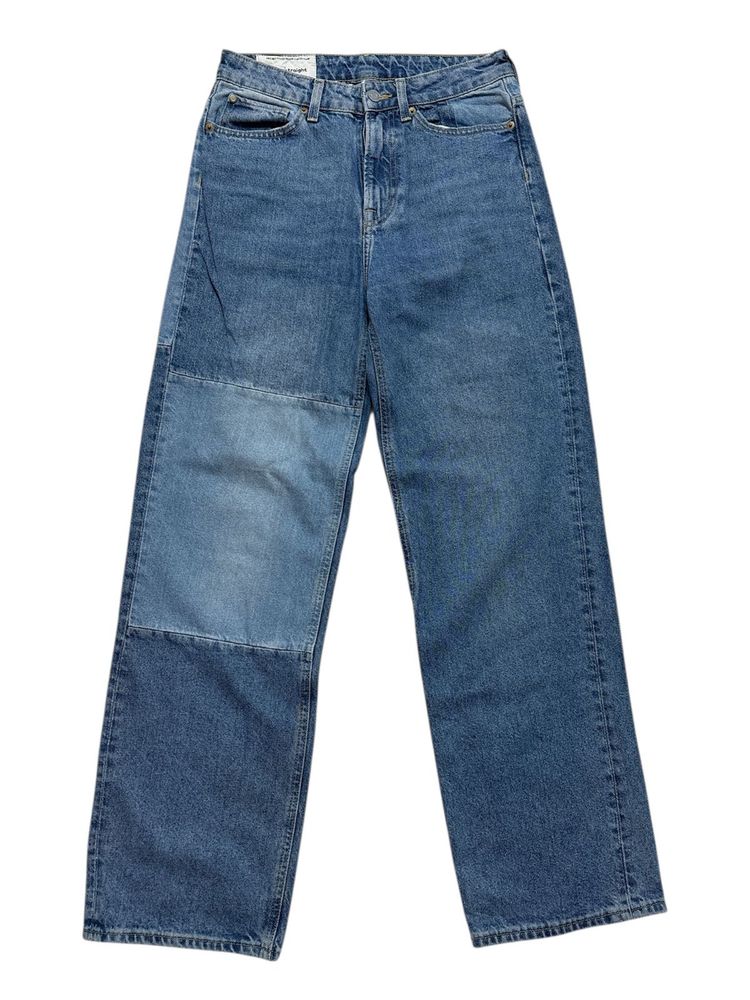 Patchwork Denim Jeans