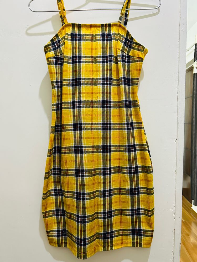 Shein Yellow Dress