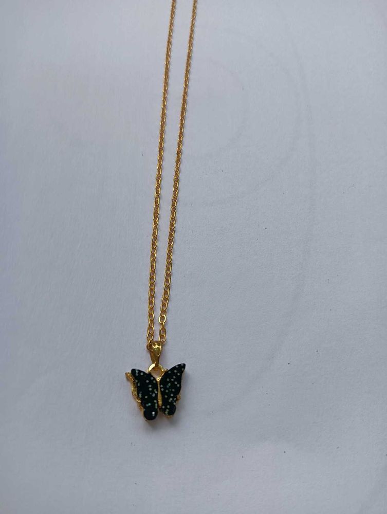 Butterfly Pendant Necklace