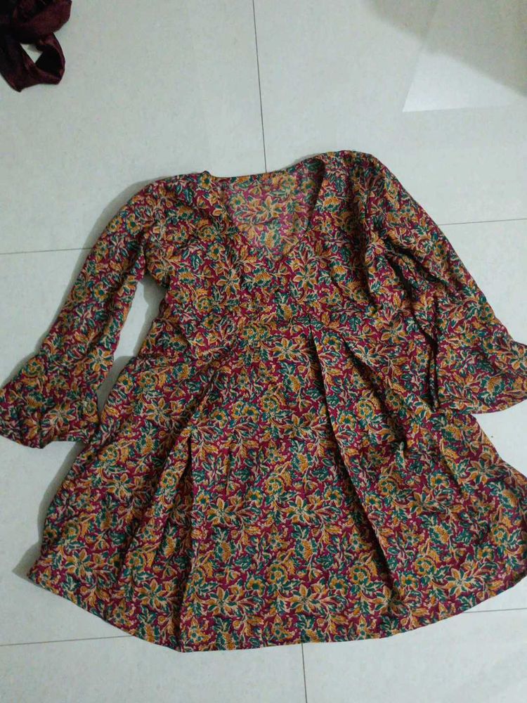 Floral Print Top