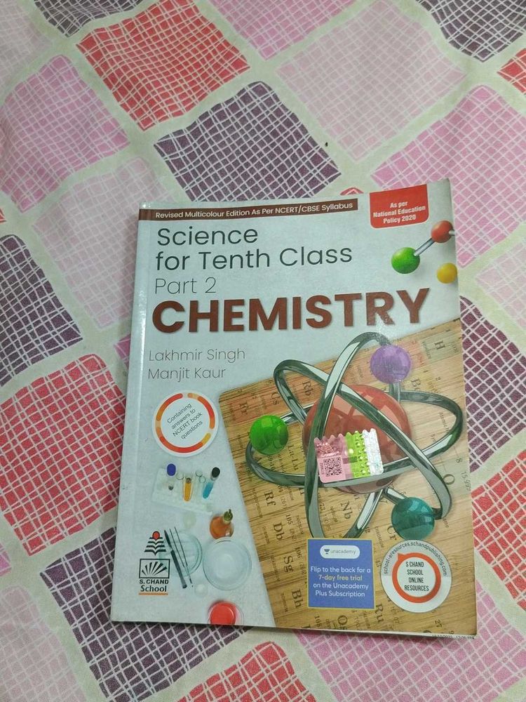 Science for Tenth Class Part 2 Chemistry