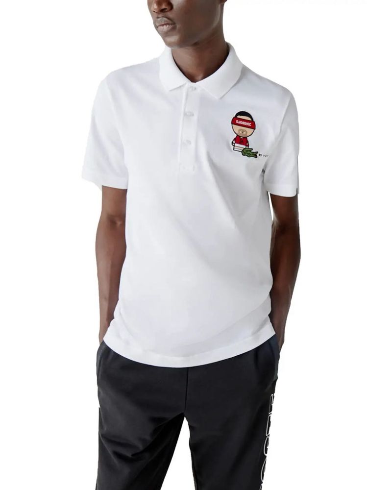 Original Lacoste White Polo Shirt