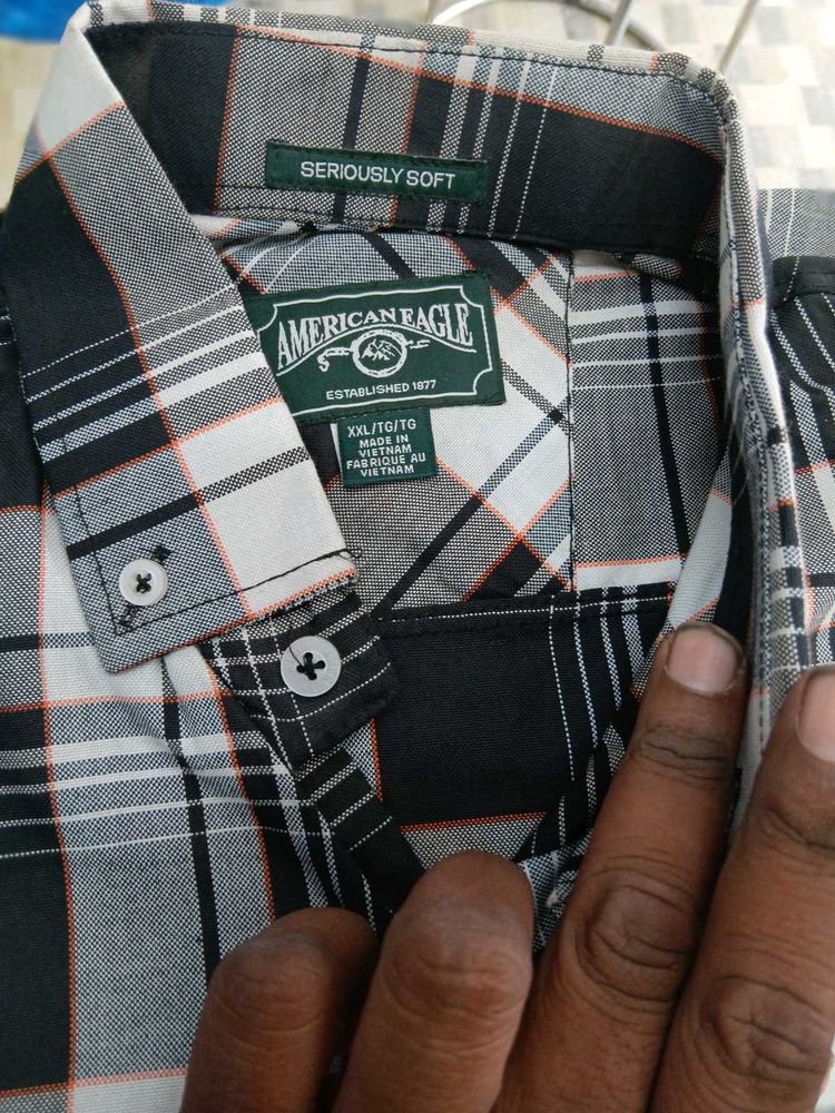 American Eagle Plaid Shirt