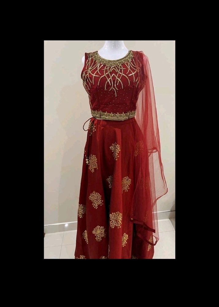 Pure Silk Lehnga Choli For Women