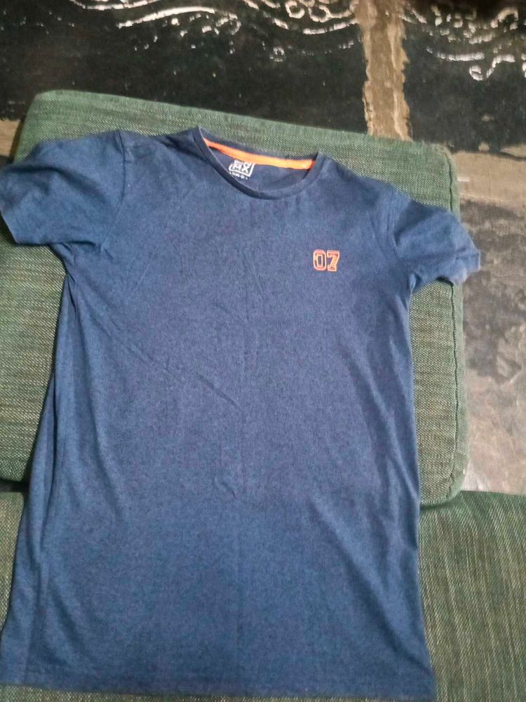 Blue Graphic T-Shirt