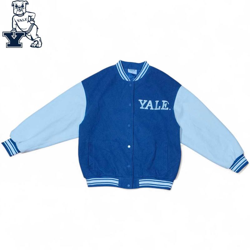 YALE University Quilted Varsity (Oversized Fit)