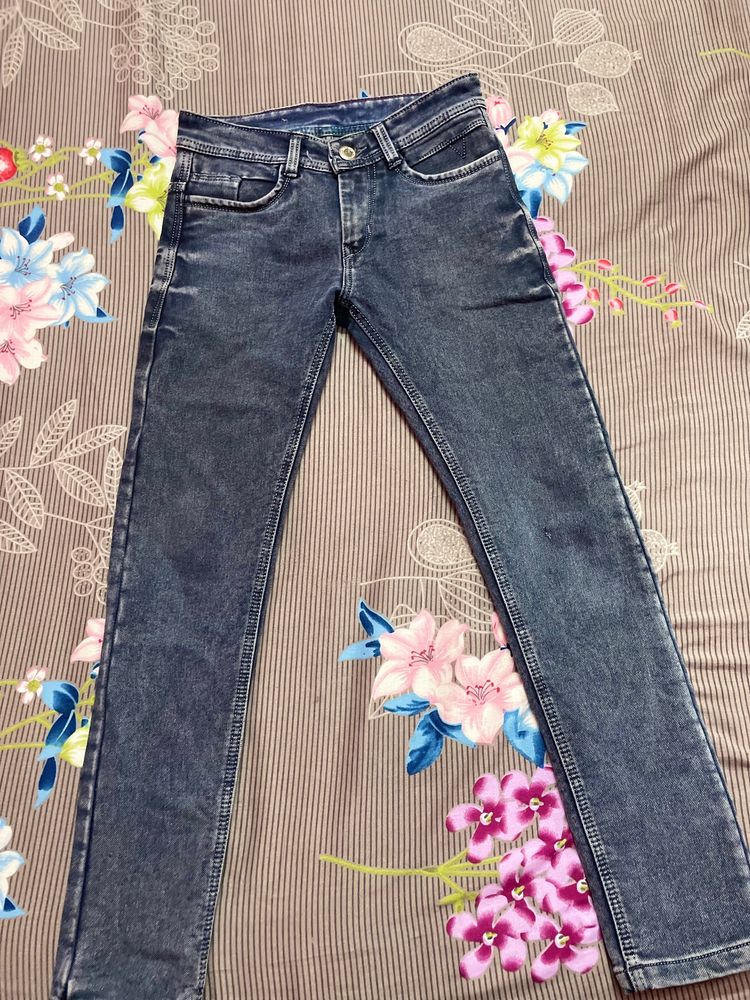 Blue Jeans For Boys Size 28 Length 70cm