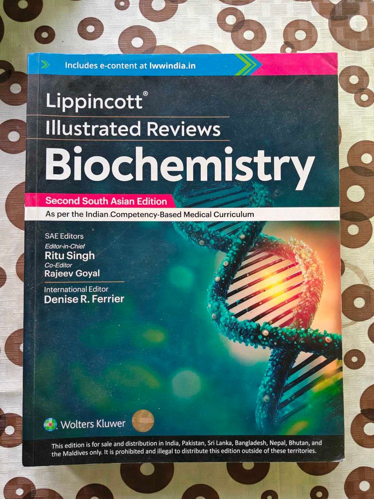 Lippincott Biochemistry Review