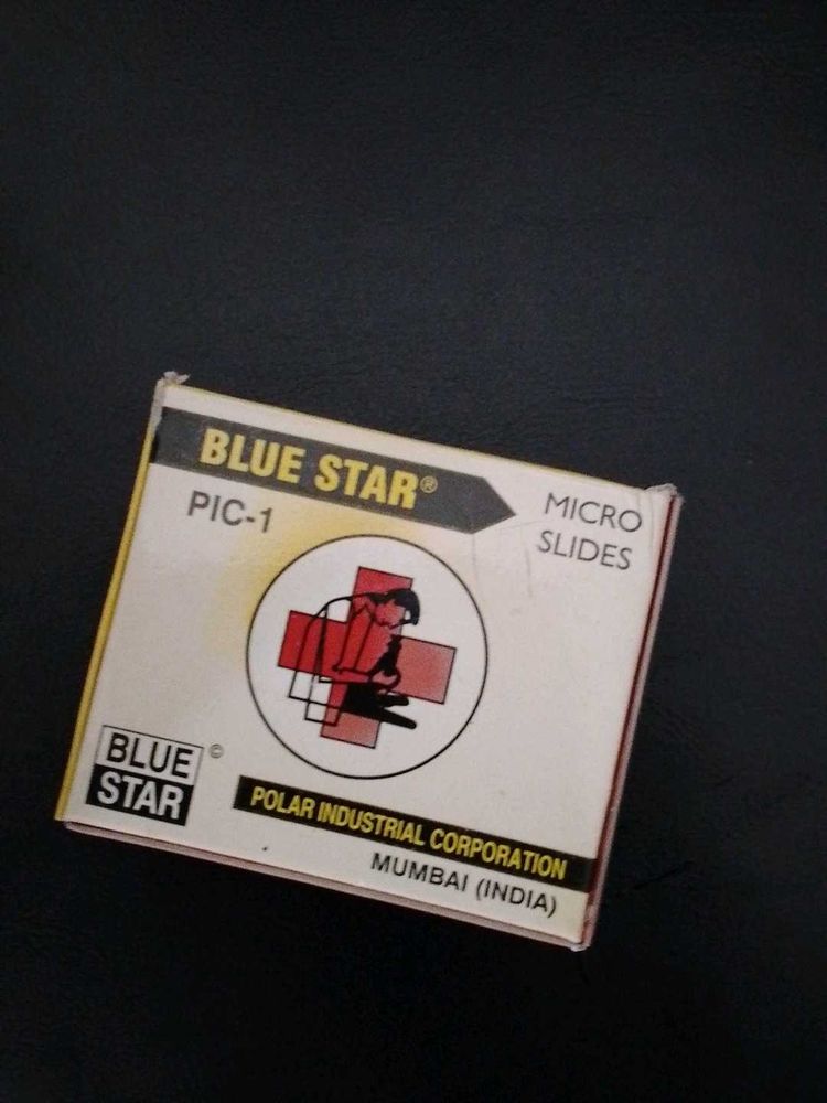 Blue Star Micro Slides PIC-1