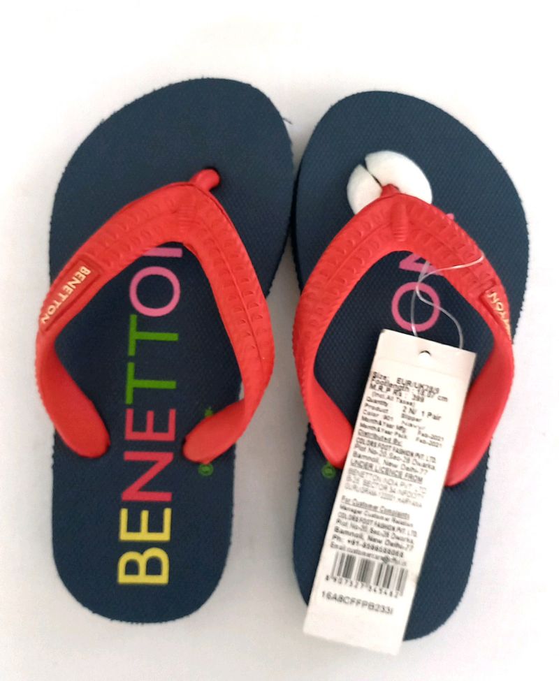 Navy Blue Slippers (Boys)