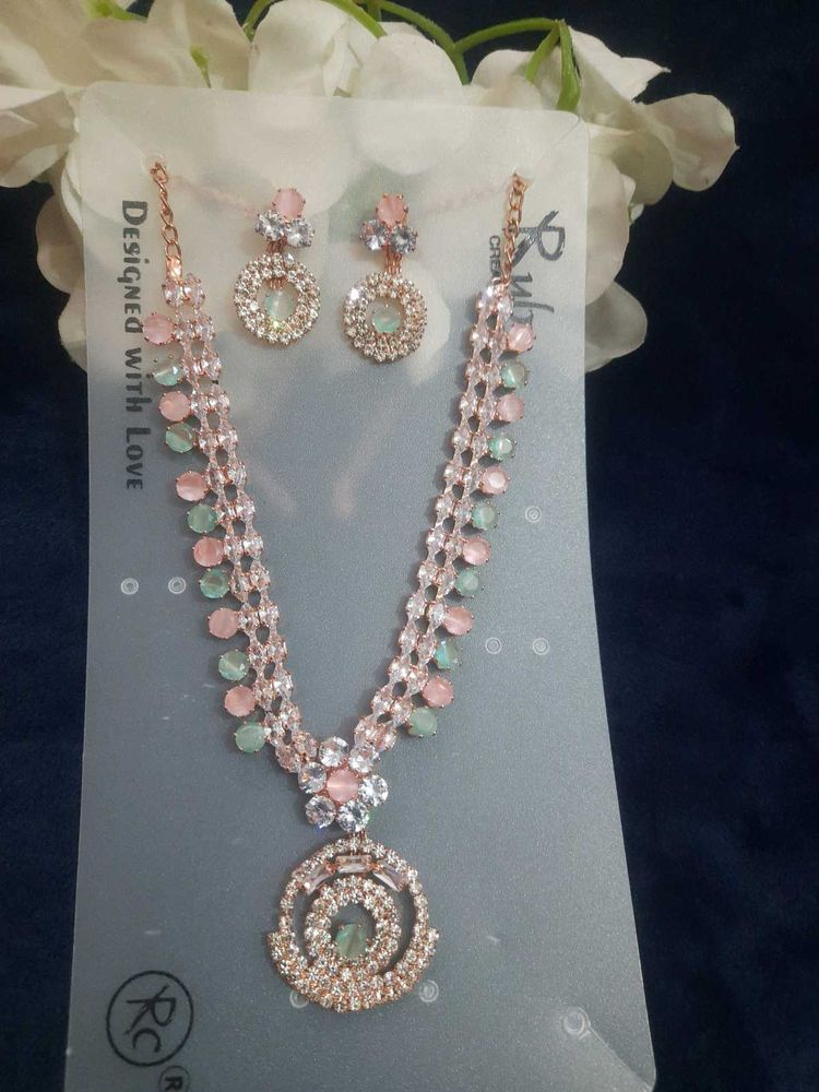 Elegant Necklace &amp; Earring Set