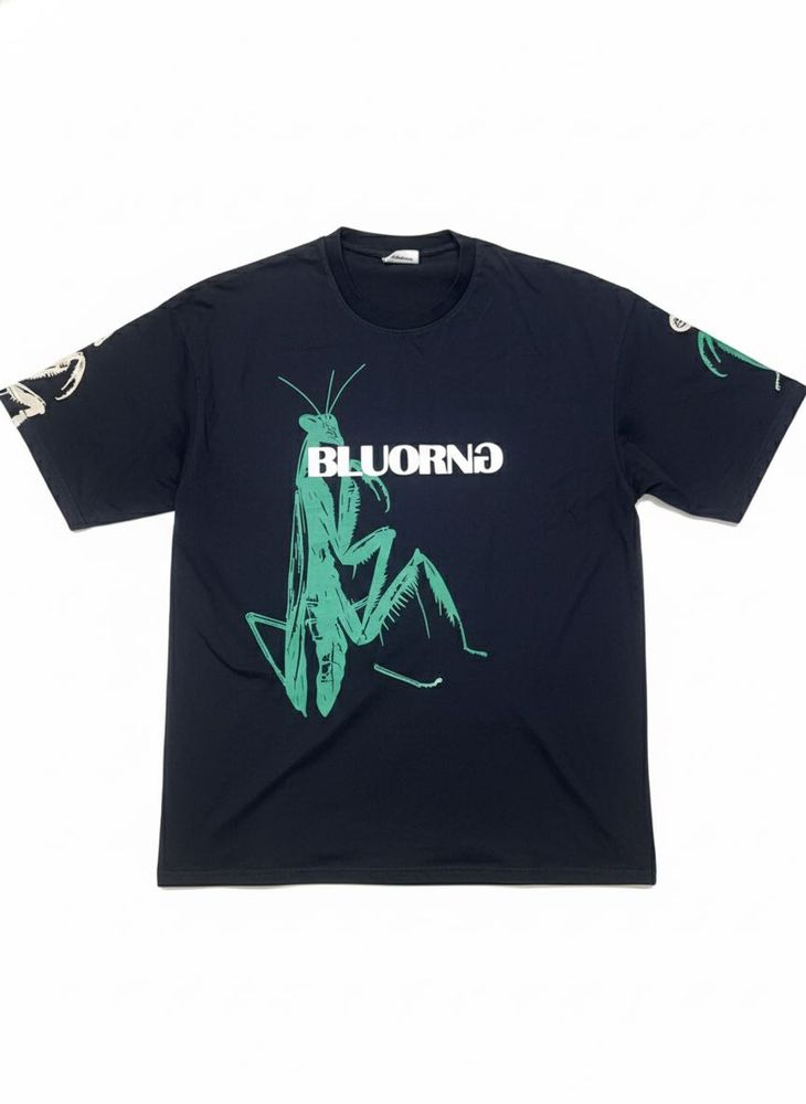 Bluorng Praying Mantis Print Tee
