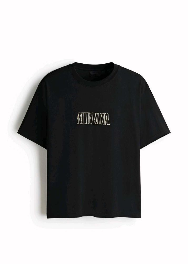 Nirvana Graphic Oversized Tshirt