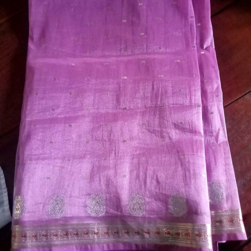 Elegant Lavender Saree
