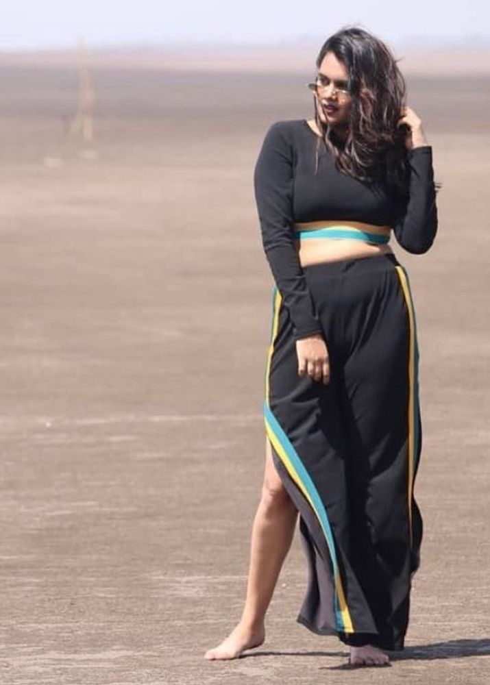 Stylish Black Co-ord Set