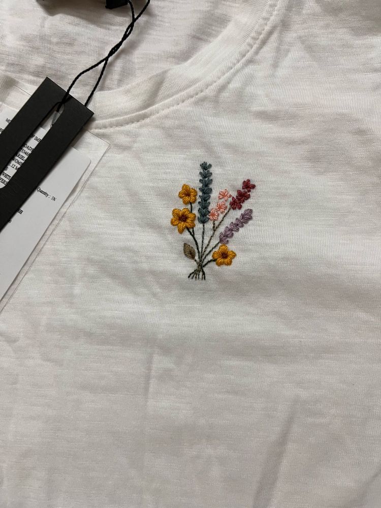 Floral Embroidered Top