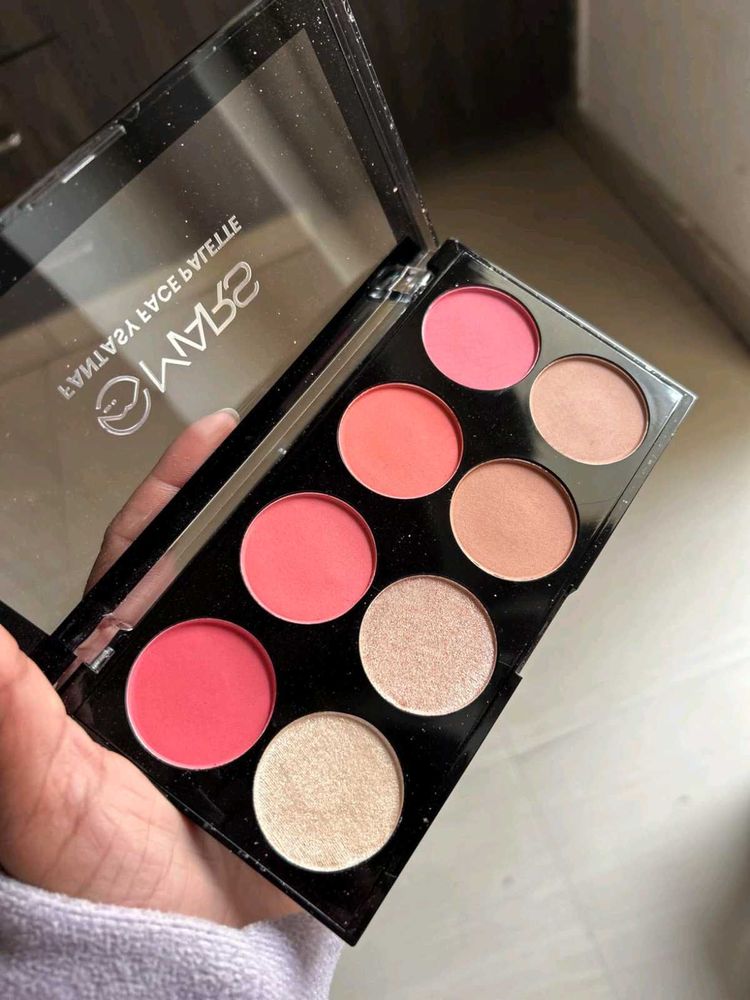 MARS Fantasy Face Palette for Makeup with Blushes,