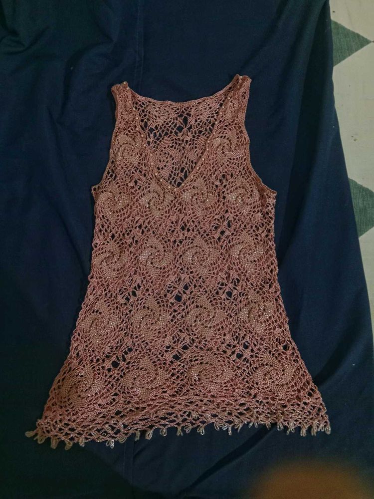 Vintage Crochet Tank Top