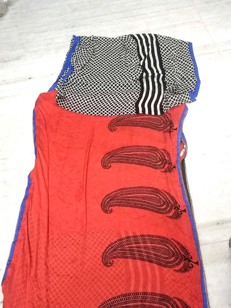 Stylish Chiffon Sari