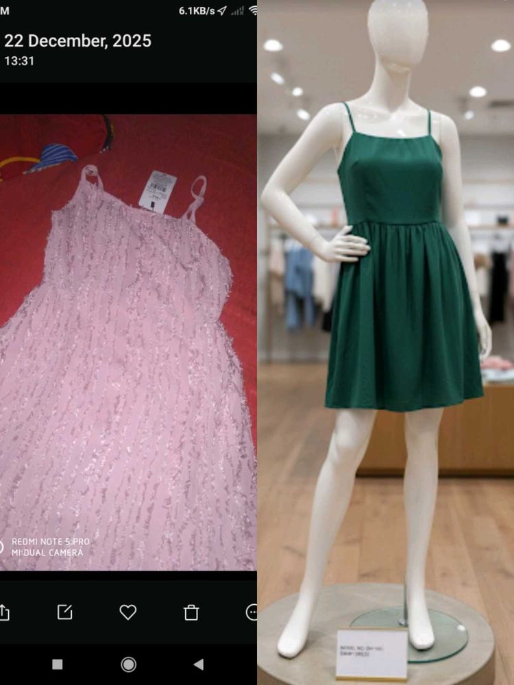 cute shein dresses combo 2.🥰🧿🙈