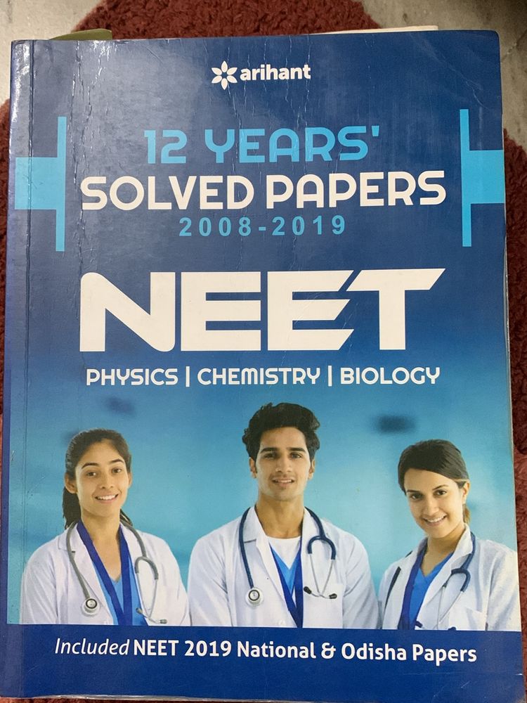 12 Years NEET Solved Papers