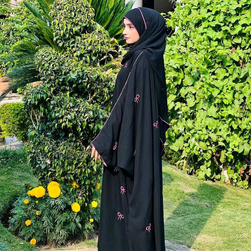 Tie Bow Abaya
