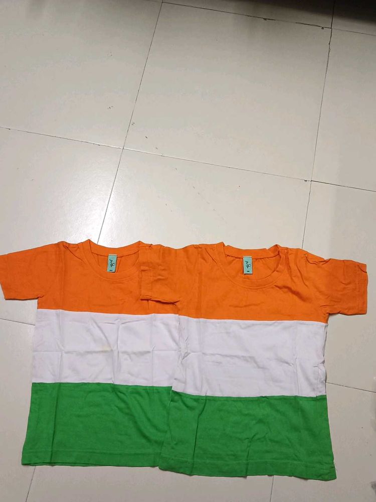 Tri Colour Tshirt For Kids Boys And Girls