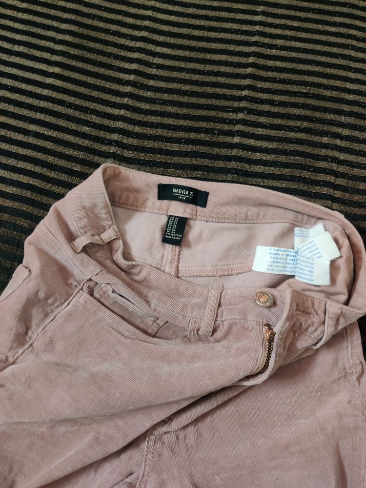 Ripped Jeans ,Fusion Pink , Stretchable Cotroise F