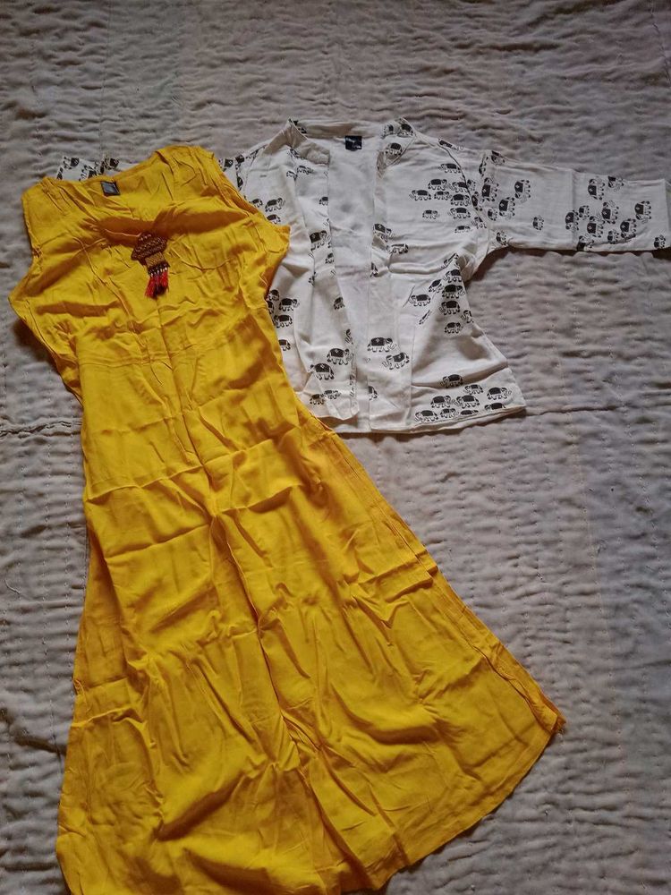 Kurti With Jacket