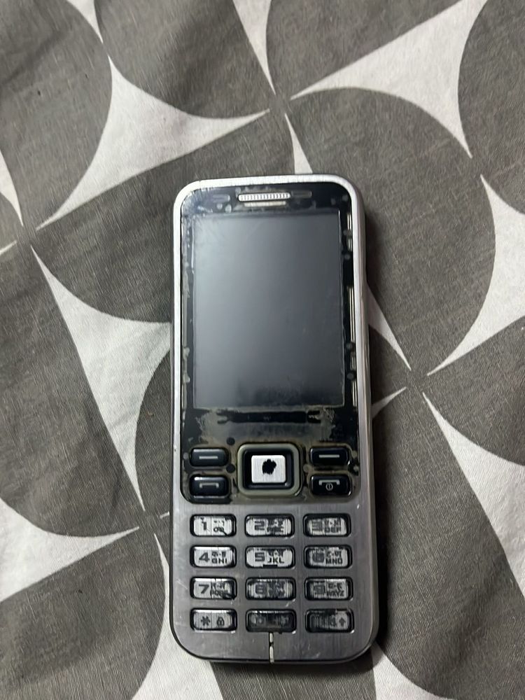 Vintage Silver Cell Phone