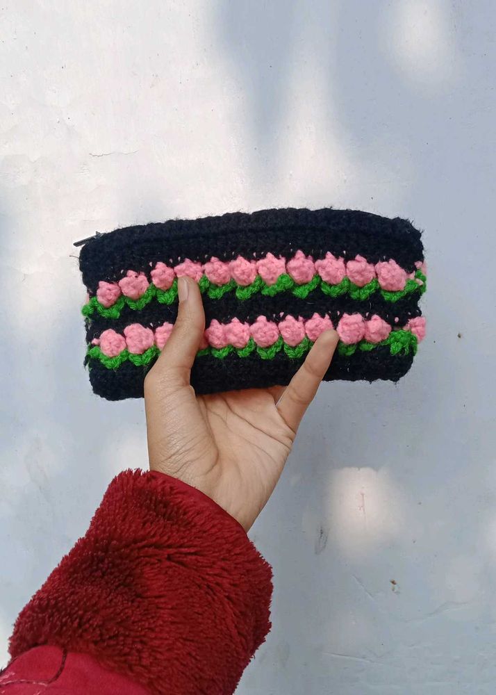 Crochet Pencil pouch