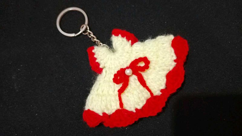 Handmade Dress Keyring