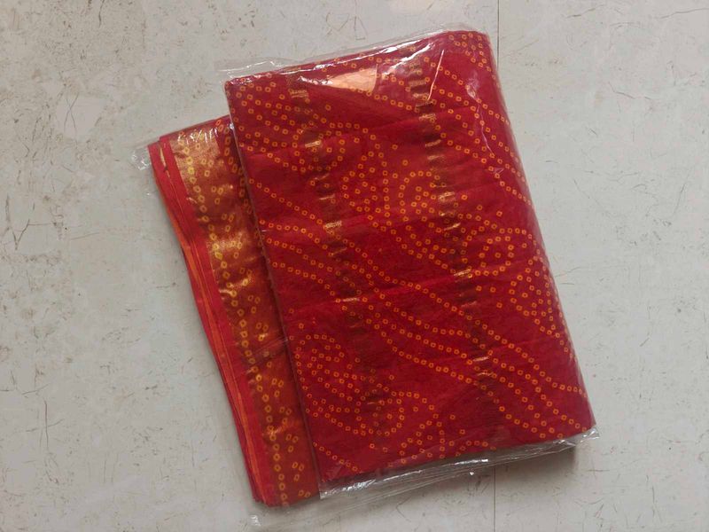 Stunning Red Saree!