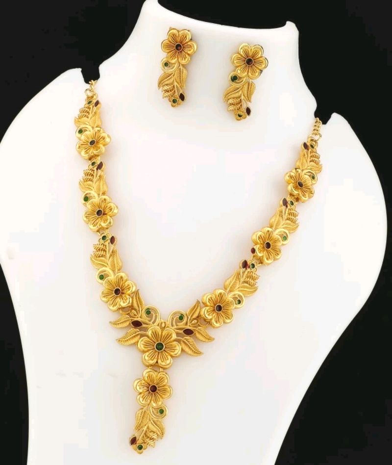 Brass Jewel Set (Gold) 2 sat super kit