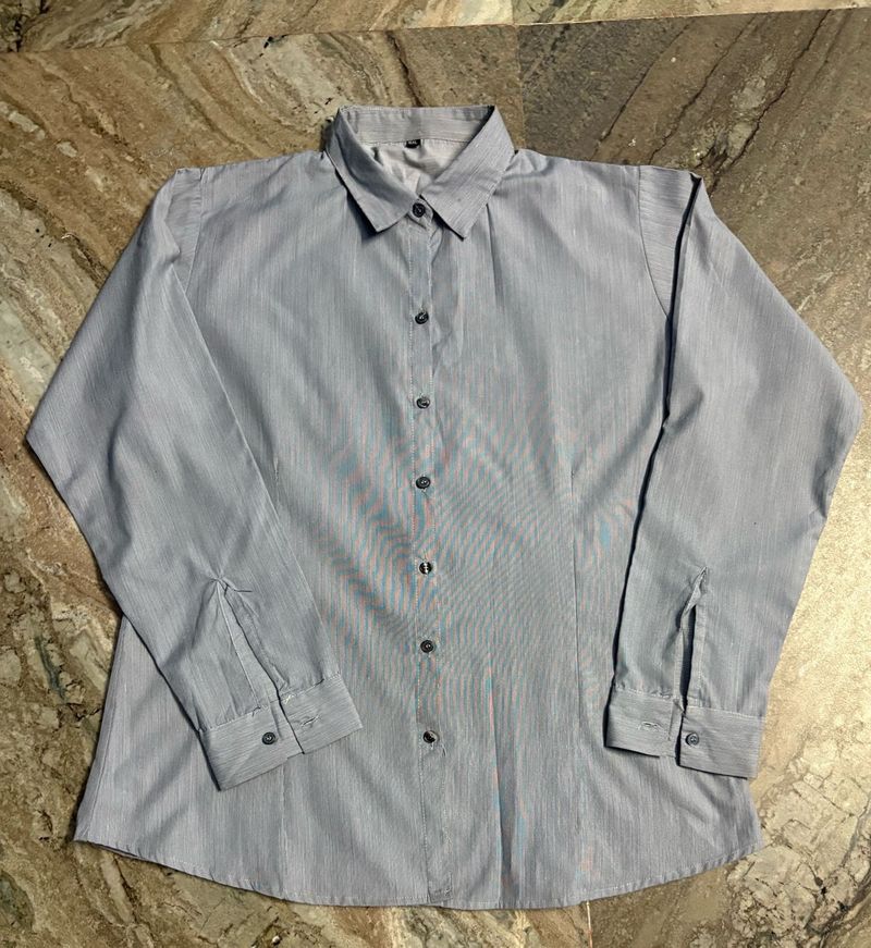 Striped grey Shirt girls