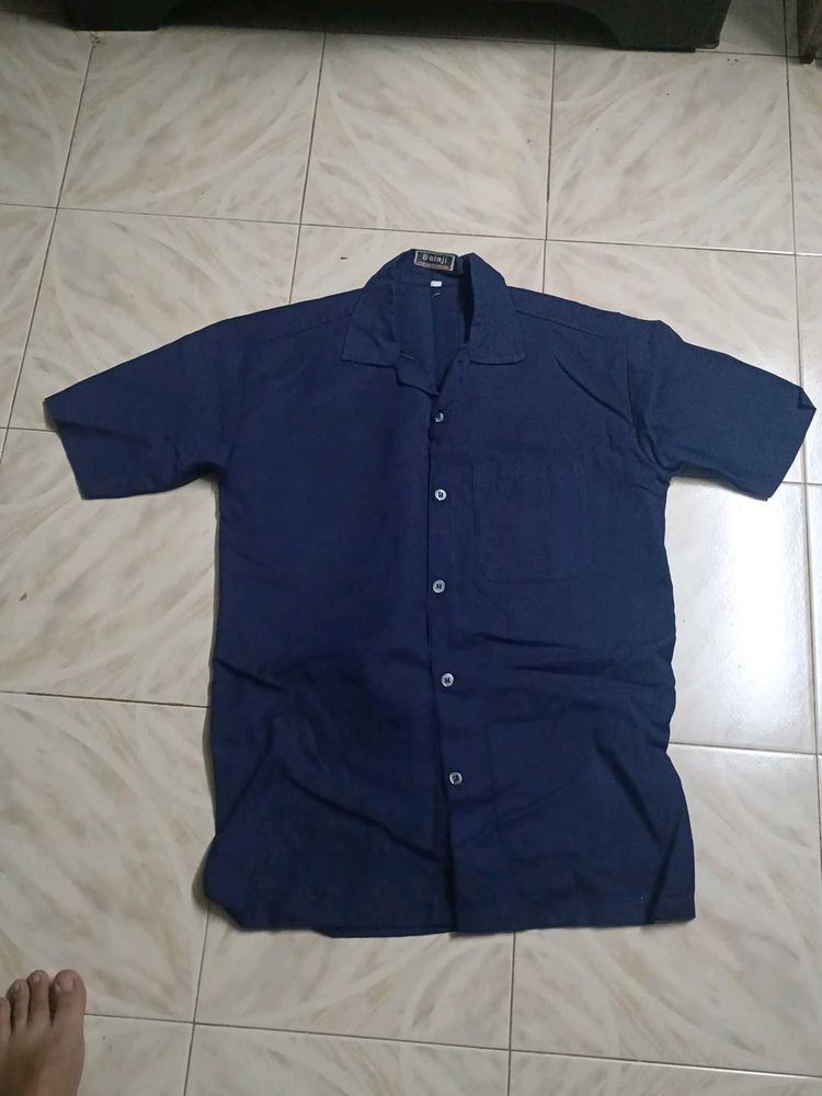 Blue Casual Shirt