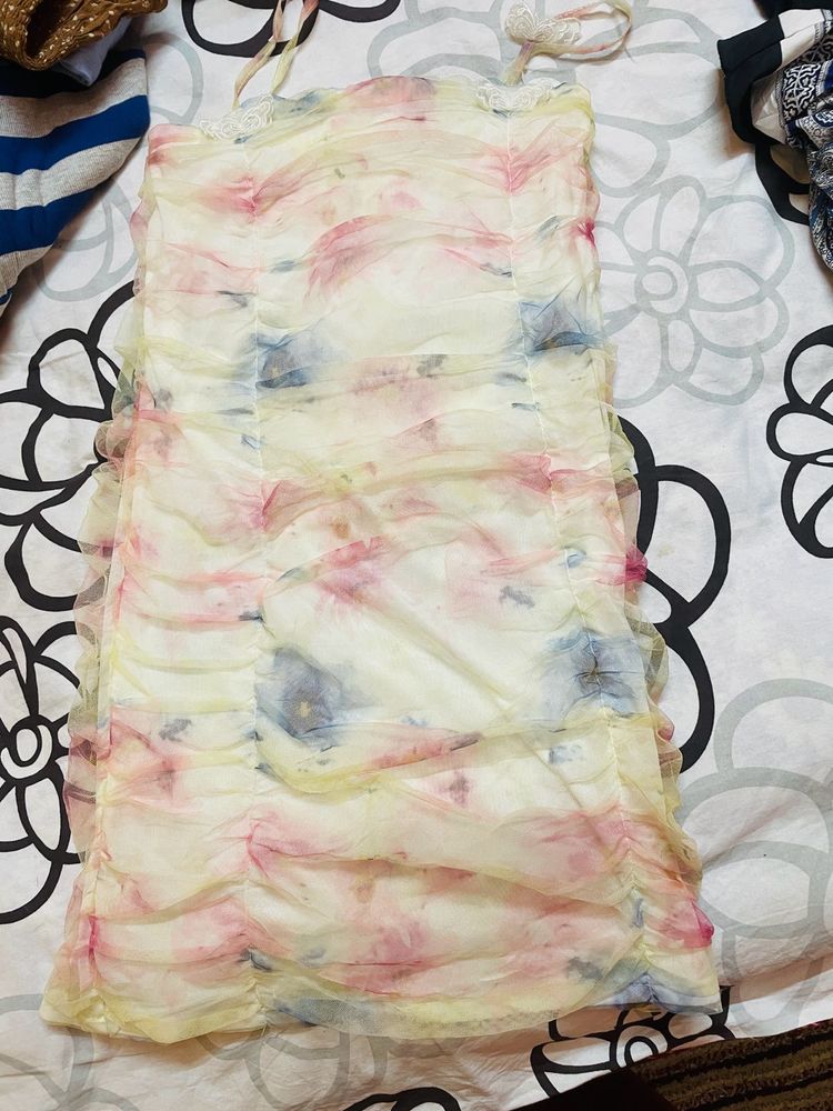 Multicolour Bodycon Dress
