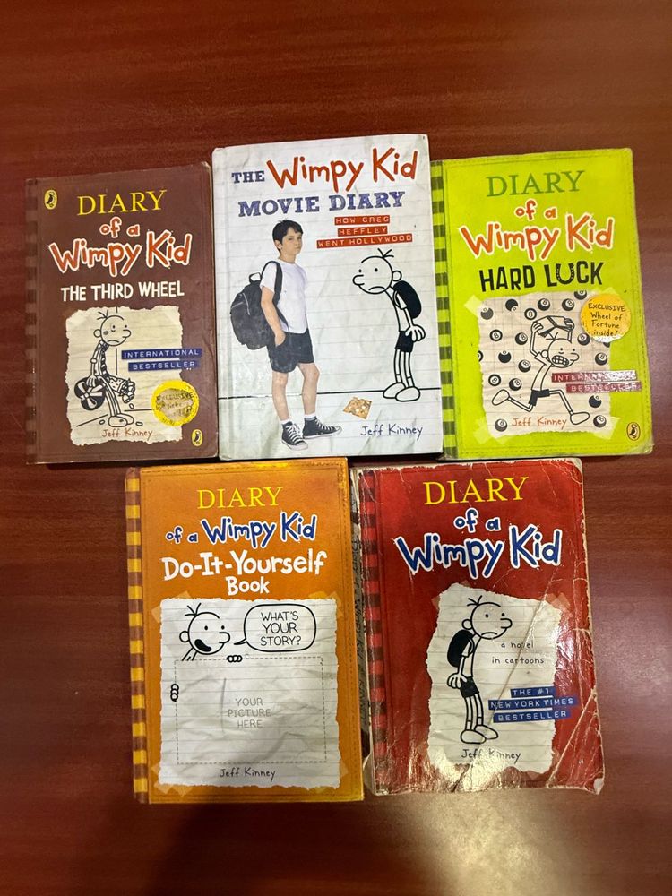 Diary of a Wimpy Kid Book Set