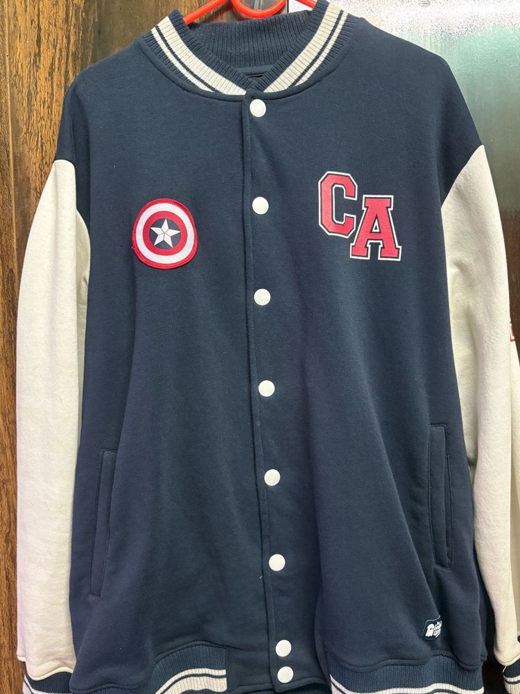 Captain America Varsity Jacket