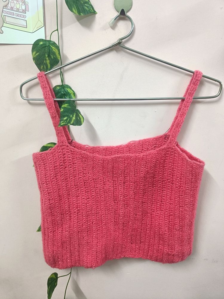 Hand Knitted Woolen Top