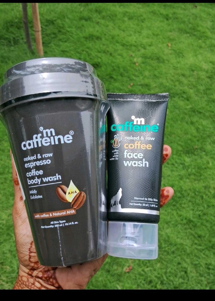mCaffeine Facewash And Bodywash