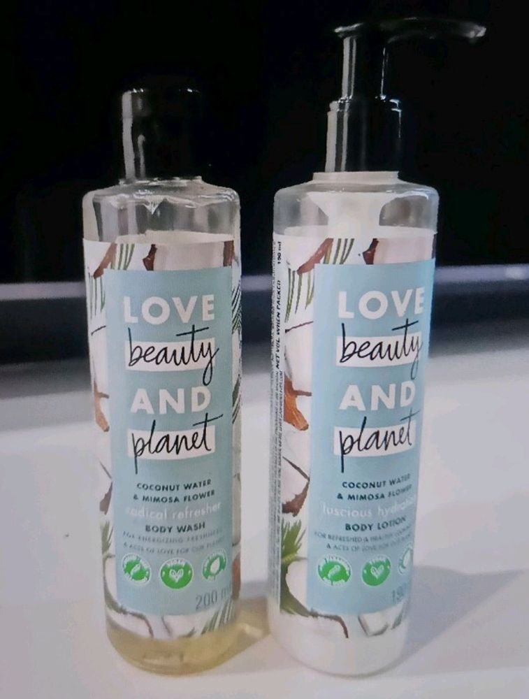 Love Beauty &amp;Planet Body Wash , Lotion