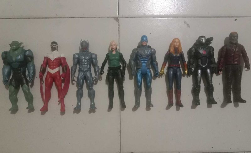 Marvel Action Figures Set