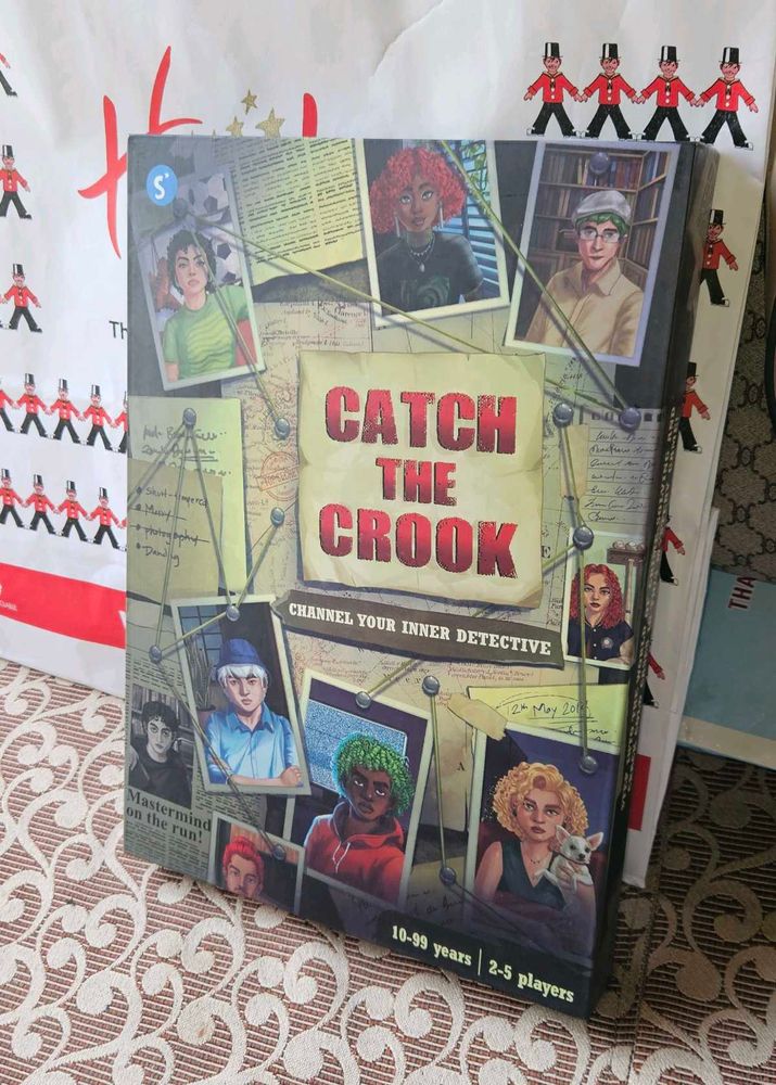 Grasper CATCH THE CROOK puzzle
